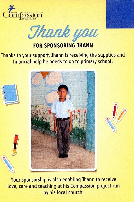 Help Malta sponsors a child